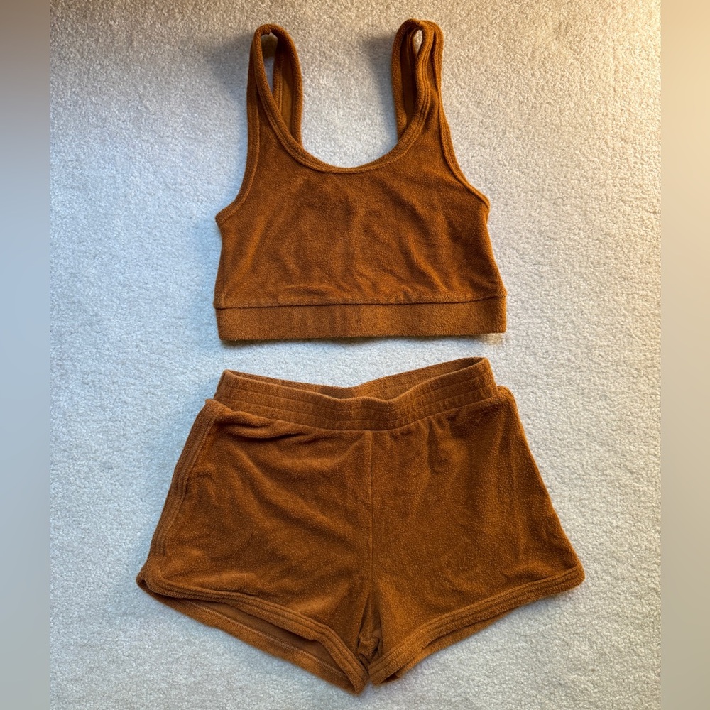 Aerie Offline Terry Cloth Set